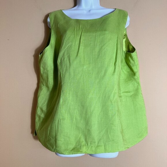 LINO USA Green Blouse - Picture 1 of 7
